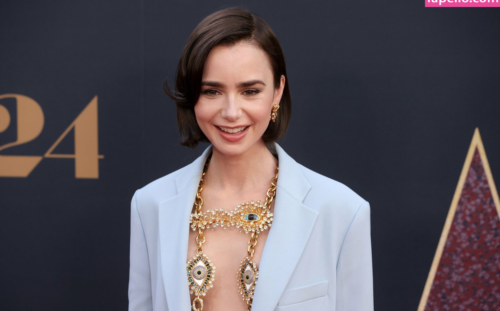 lily-collins Nahé úniky fotek pouze od fanoušků #367 - Fapshots