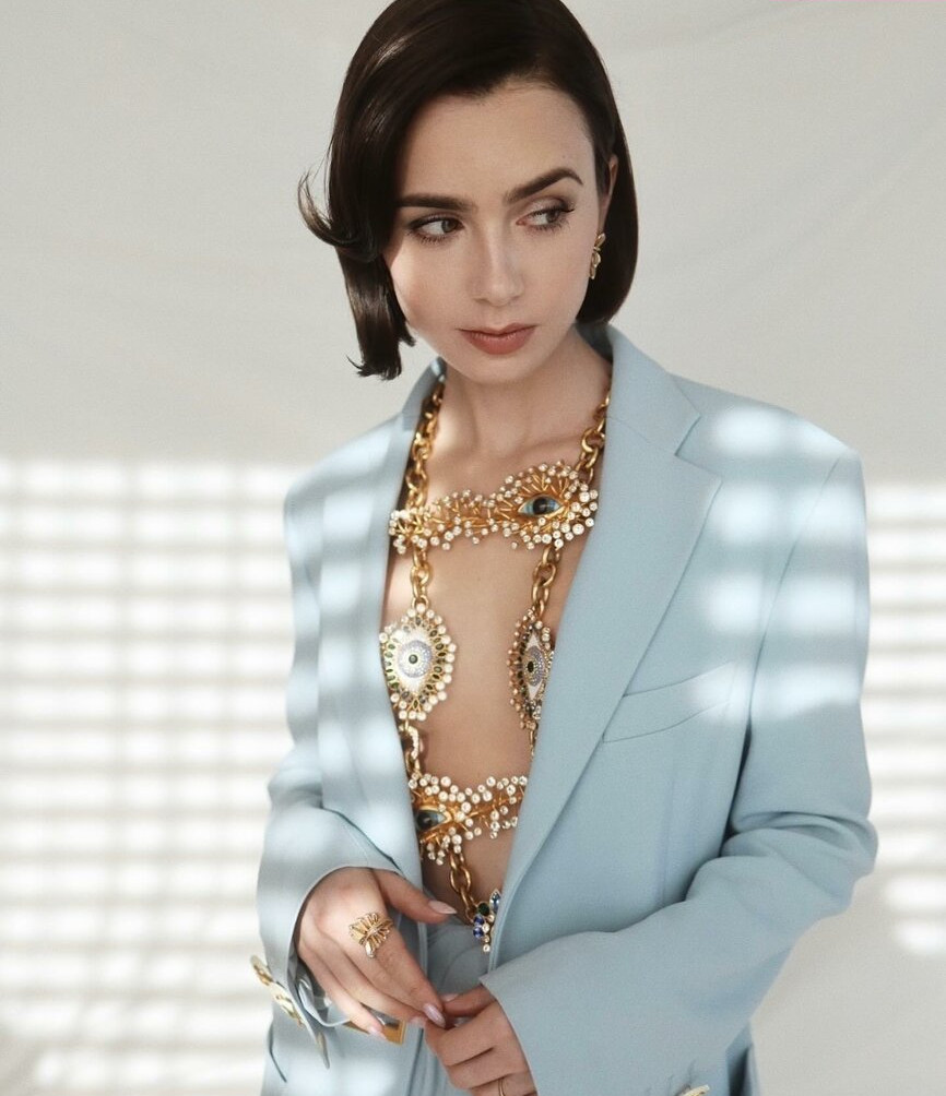 lily-collins Nahé úniky fotek pouze od fanoušků #377 - Fapshots