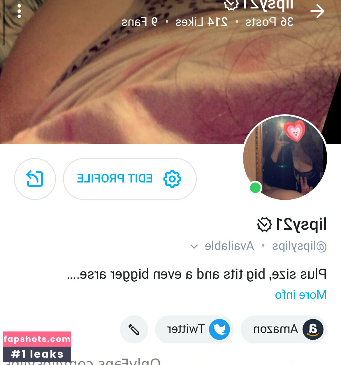 lipsylips Nahé úniky fotek pouze od fanoušků #11 - Fapshots