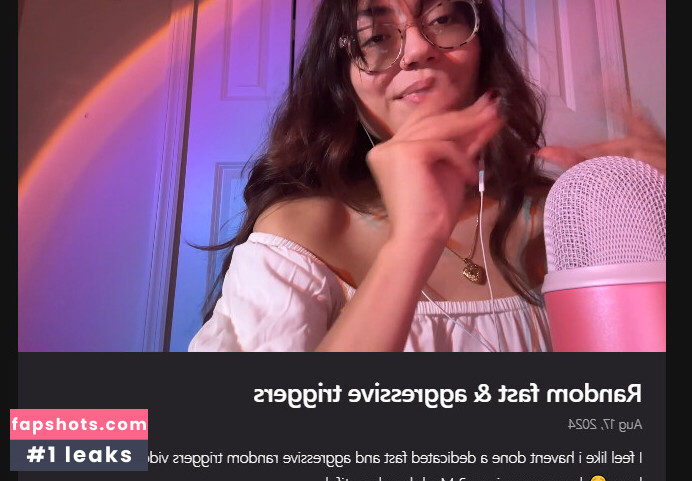 Lofiluvasmr Nahé úniky fotek pouze od fanoušků #2 - Fapshots