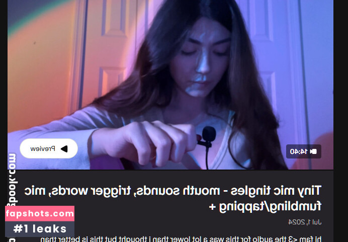 Lofiluvasmr Nahé úniky fotek pouze od fanoušků #3 - Fapshots