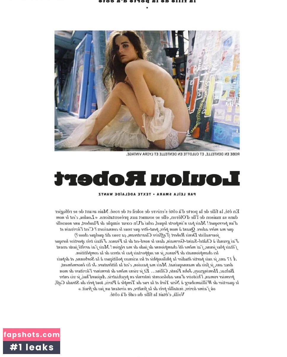 Loulou Robert Nude Leaks OnlyFans Photos #44 - LeakJerk