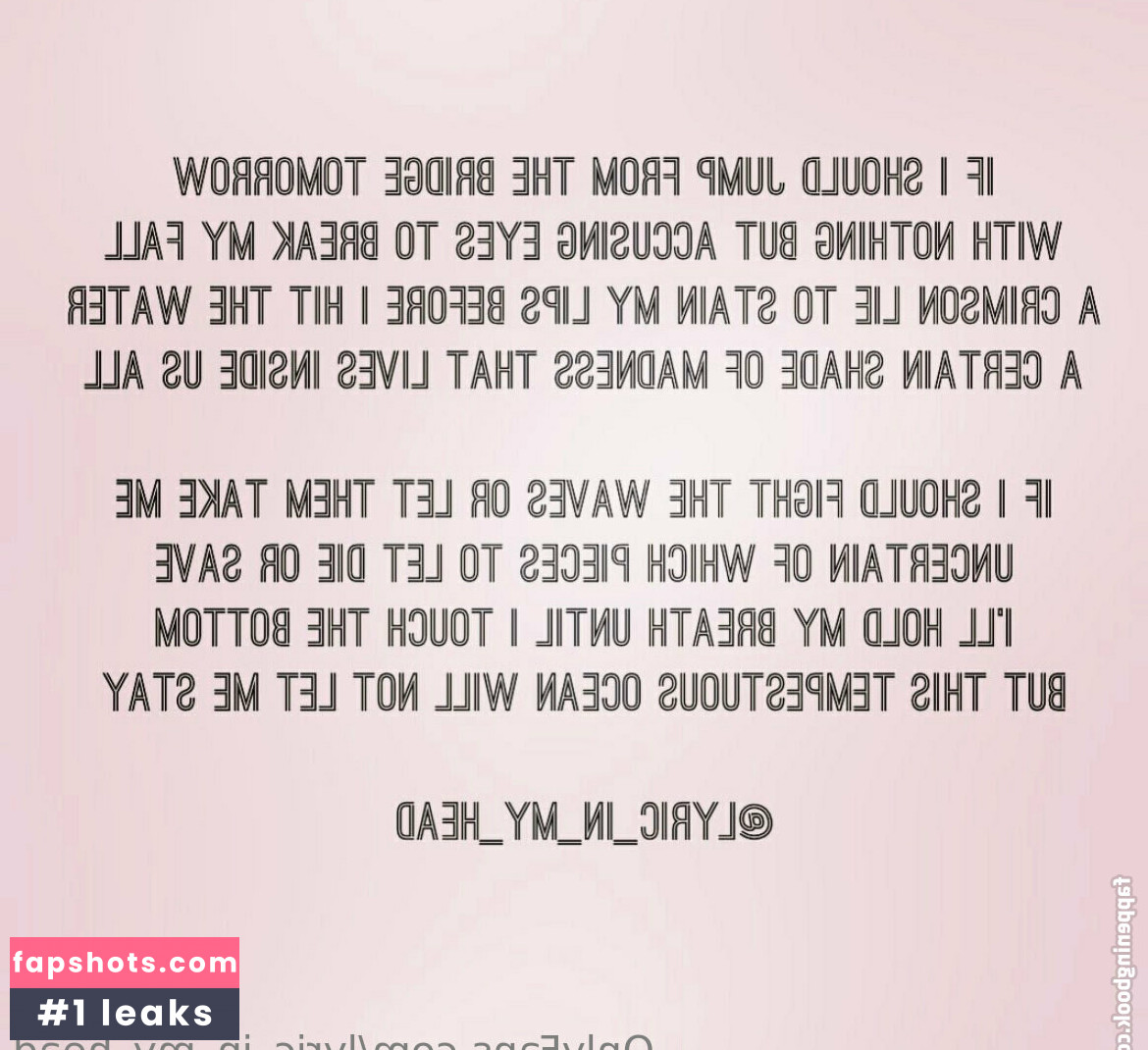 lyric_in_my_head Nude Leaks OnlyFans Photos #36 - LeakJerk