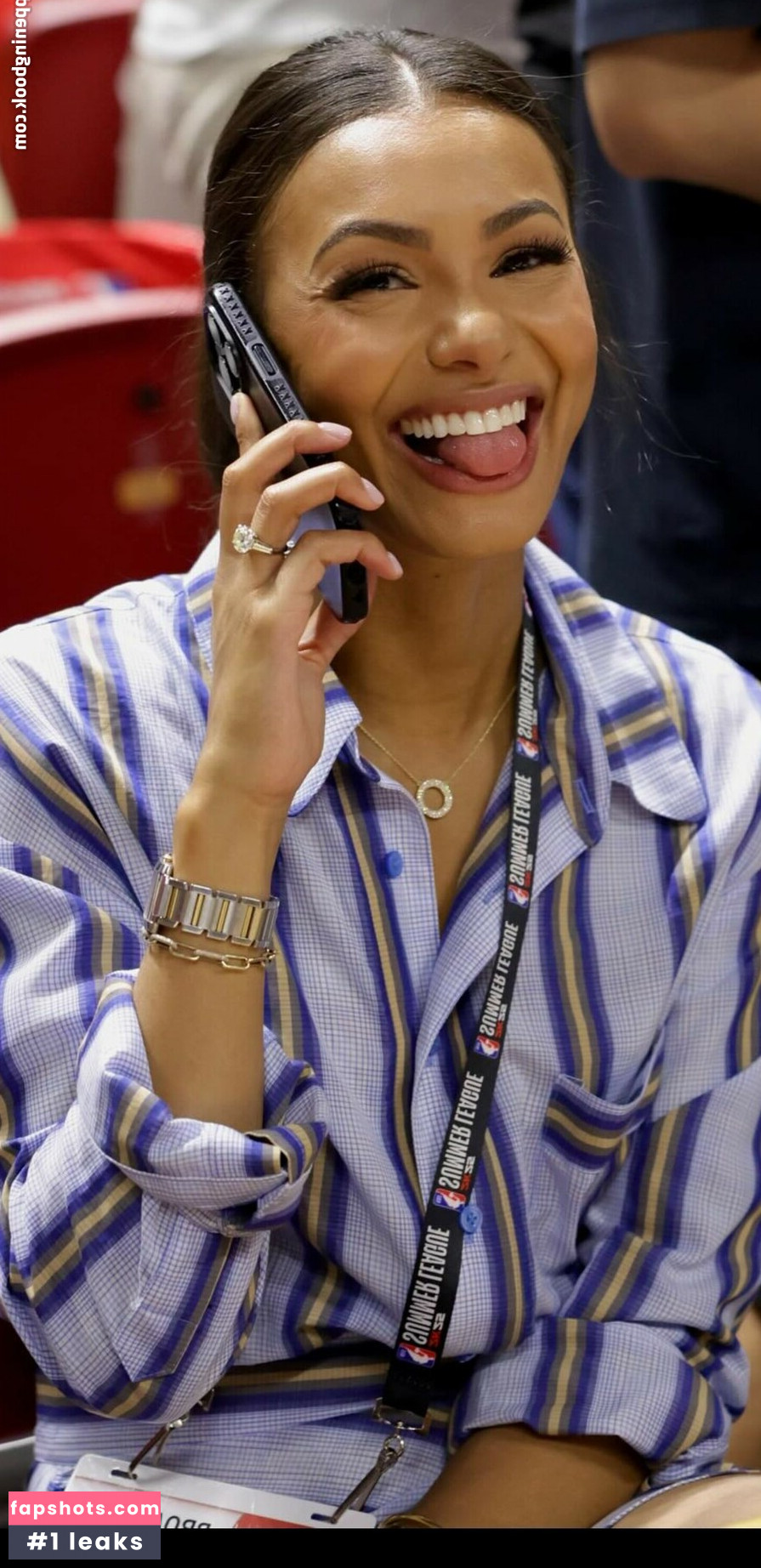 Malika Andrews gallery photo #35