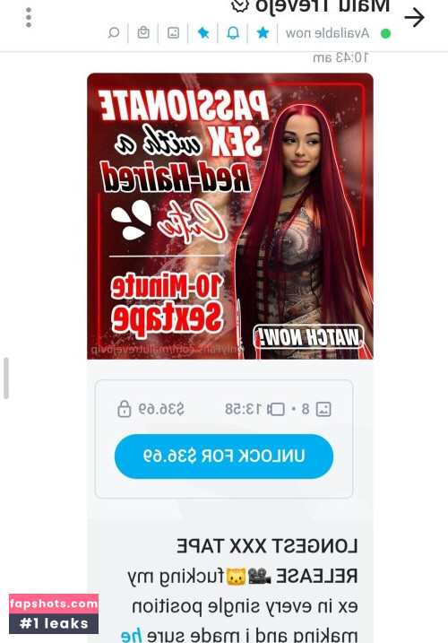 Malu Trevejo Nahé úniky fotek pouze od fanoušků #572 - Fapshots