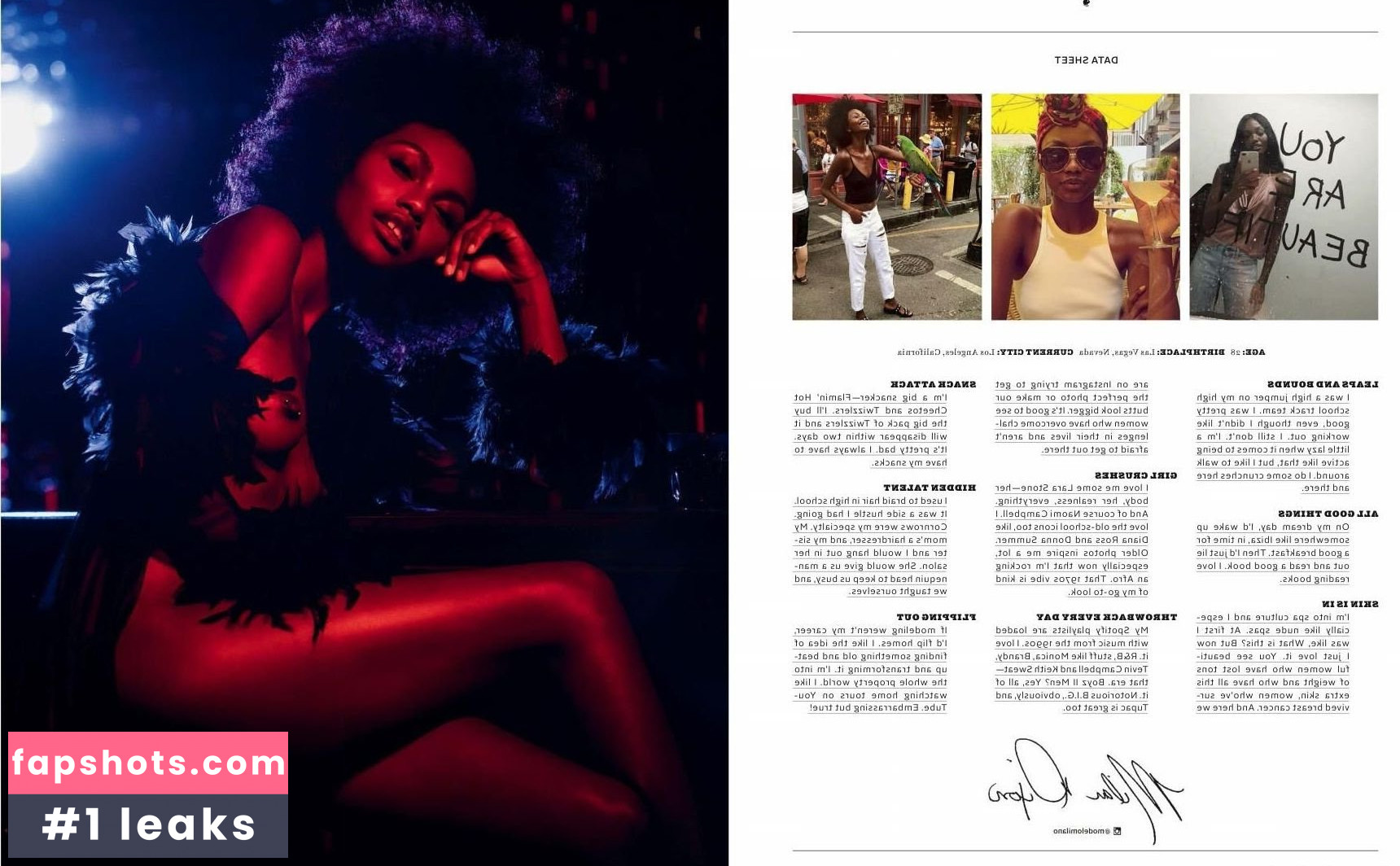 Milan Dixon Filtración Desnuda OnlyFans Foto #2 - Fapshots