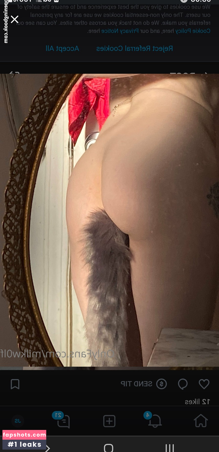 milkw0lf Nahé úniky fotek pouze od fanoušků #34 - Fapshots