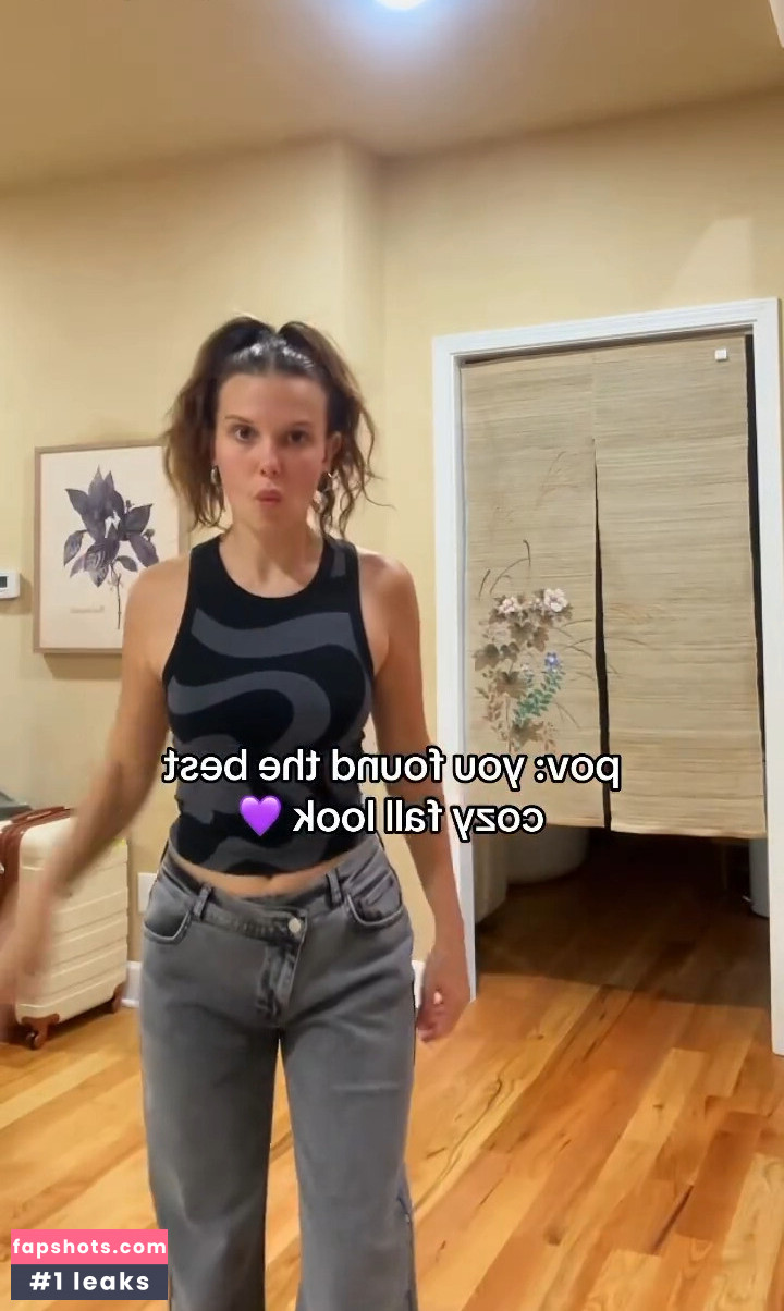 Millie Bobby Brown Nahé úniky fotek pouze od fanoušků #578 - Fapshots