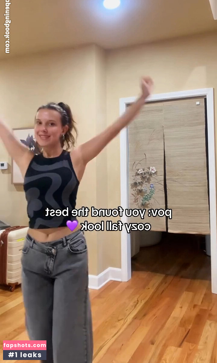 Millie Bobby Brown Nahé úniky fotek pouze od fanoušků #579 - Fapshots