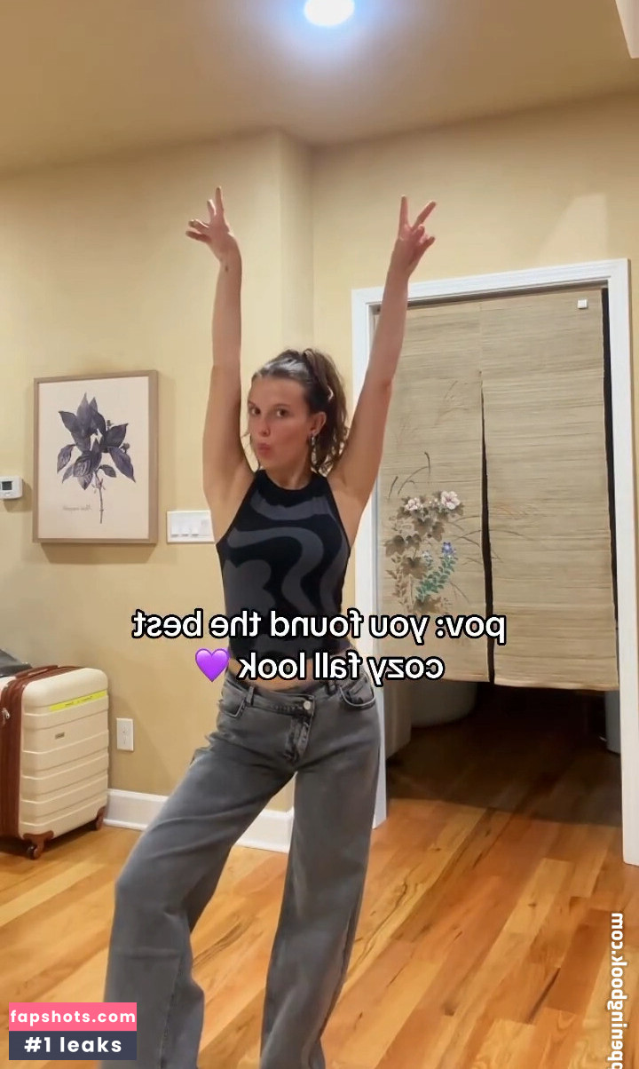 Millie Bobby Brown Nahé úniky fotek pouze od fanoušků #582 - Fapshots