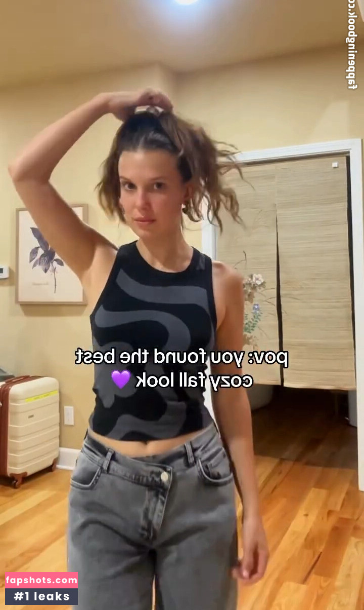 Millie Bobby Brown Nahé úniky fotek pouze od fanoušků #583 - Fapshots