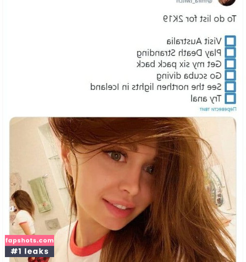 Mira Nacktheit OnlyFans Fotos #1389 - Fapshots