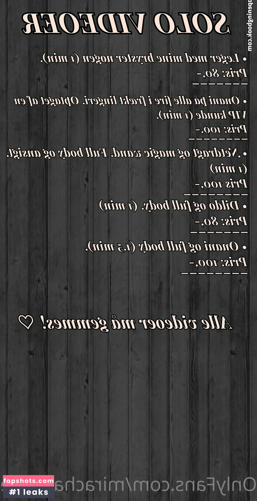 mirachantafree Nahé úniky fotek pouze od fanoušků #24 - Fapshots