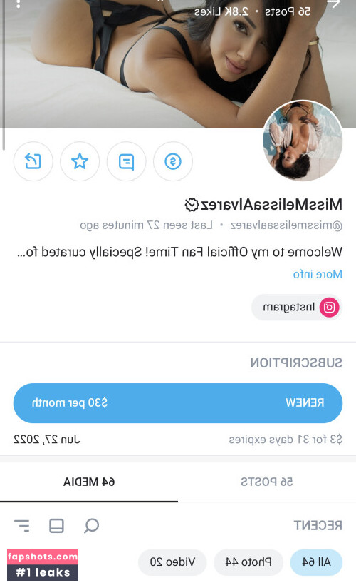 missmelissaalvarez Nude Leaks OnlyFans - Fapshots