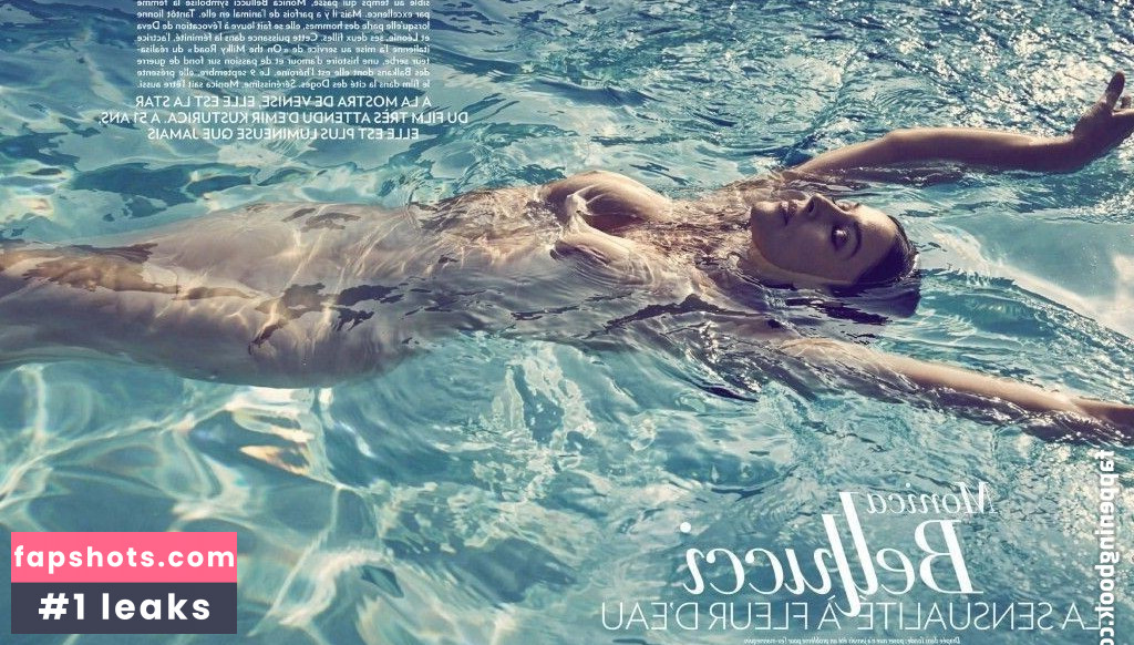 Monica Bellucci Nahé úniky fotek pouze od fanoušků #259 - Fapshots