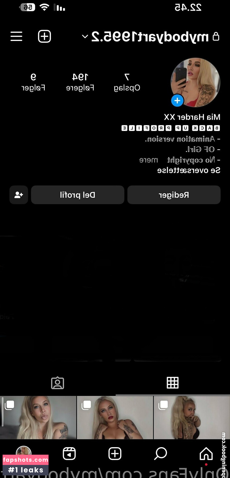 mybodyart1995 Nahé úniky fotek pouze od fanoušků #5 - Fapshots