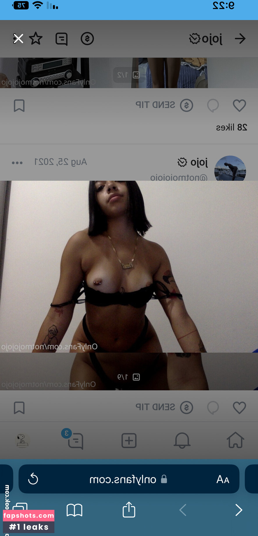 Notmojojojo Nahé úniky fotek pouze od fanoušků #5 - Fapshots