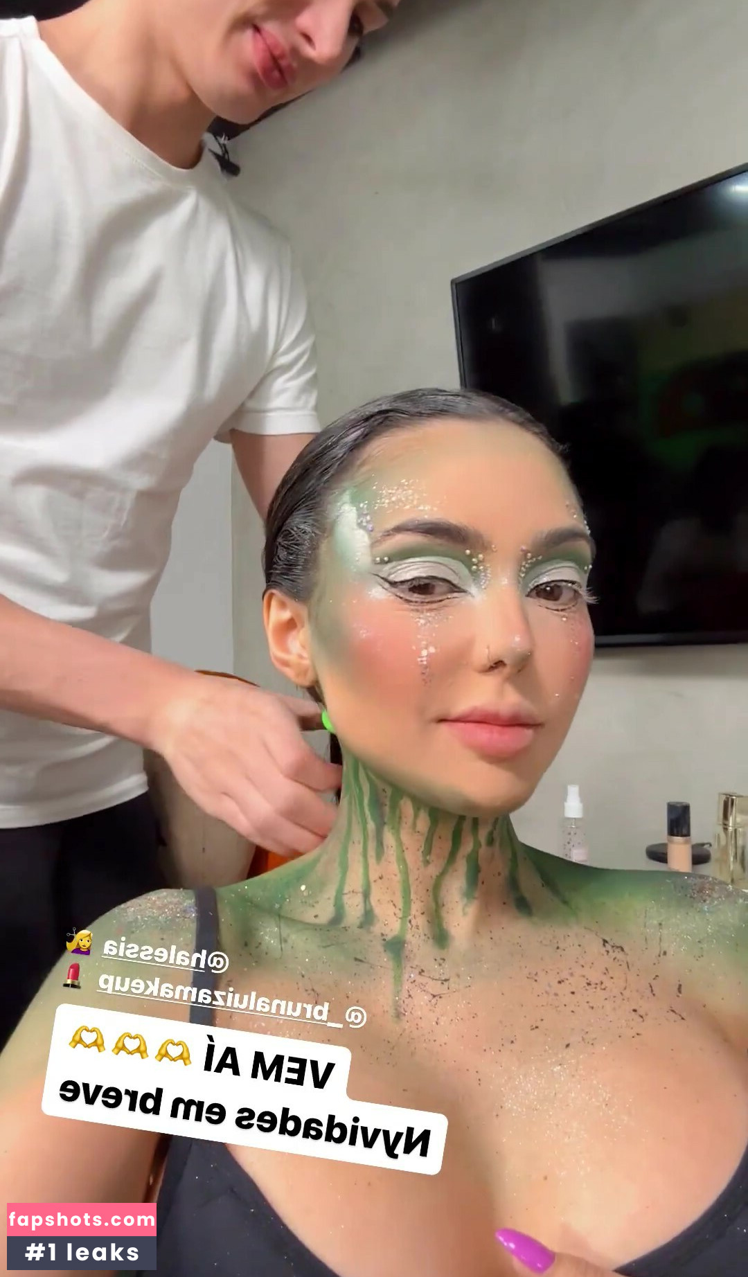 Nyvi Estephan Nahá fotka z úniku fotek pouze pro fanoušky #255 - Fapshots