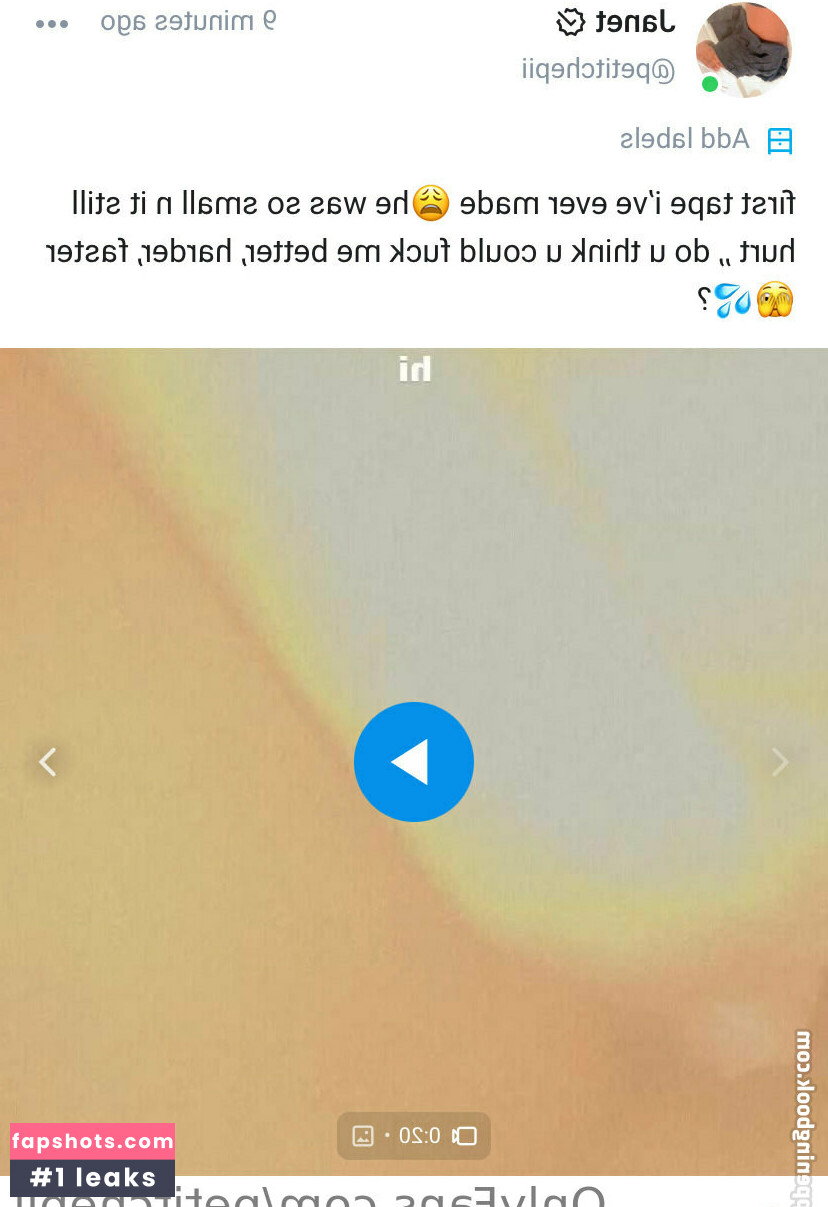 petitchepii Nahé úniky fotek pouze od fanoušků #39 - Fapshots