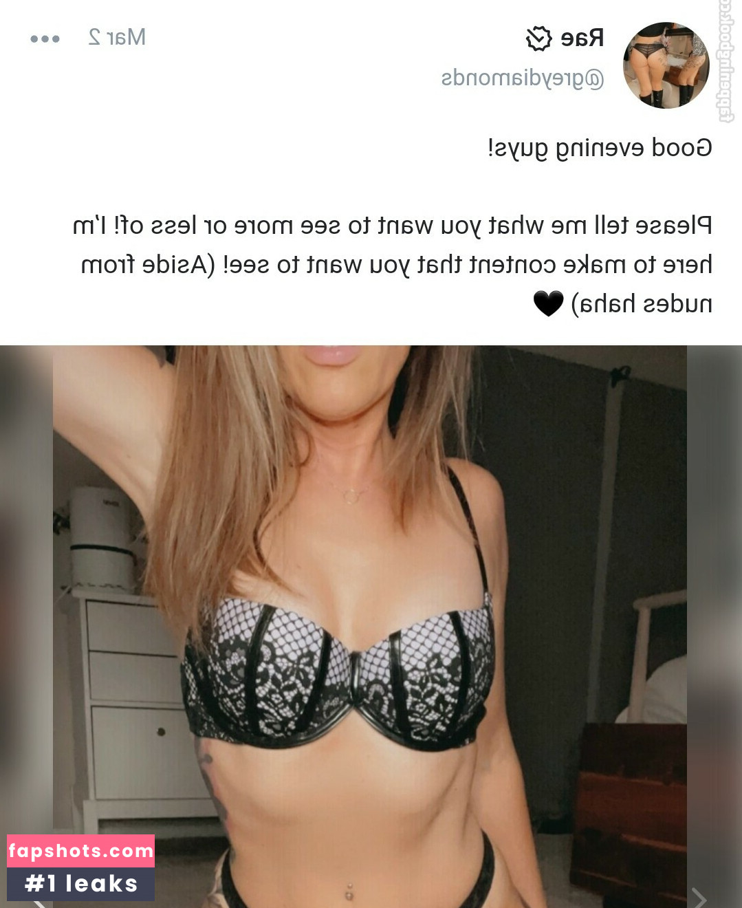 Rae "Greydiamonds" Nahé úniky fotek pouze od fanoušků #14 - Fapshots