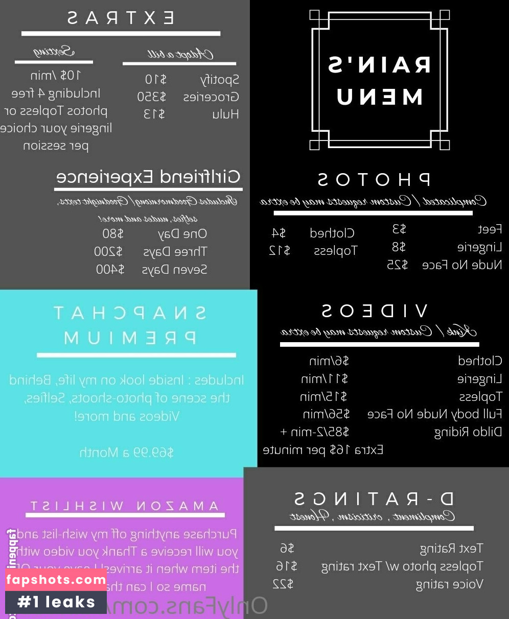 rain1839 Nude Leaks OnlyFans Photos #22 - Fapshots