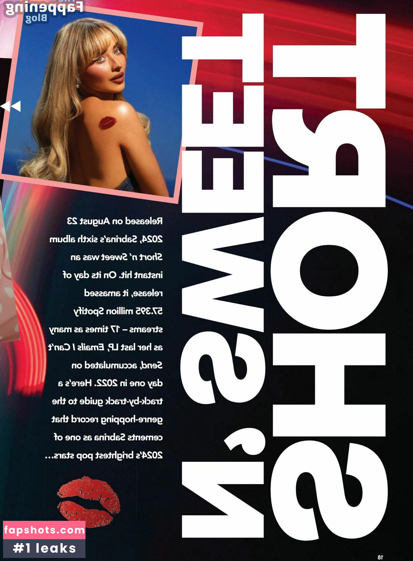 Sabrina Carpenter Filtración Desnuda OnlyFans Foto #910 - Fapshots