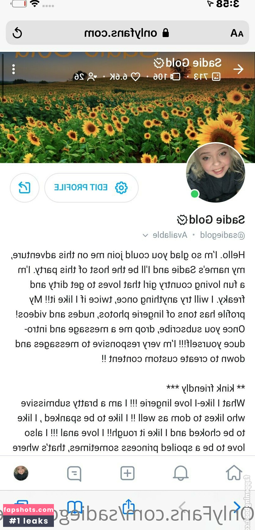 sadiegoldfree gallery photo #3