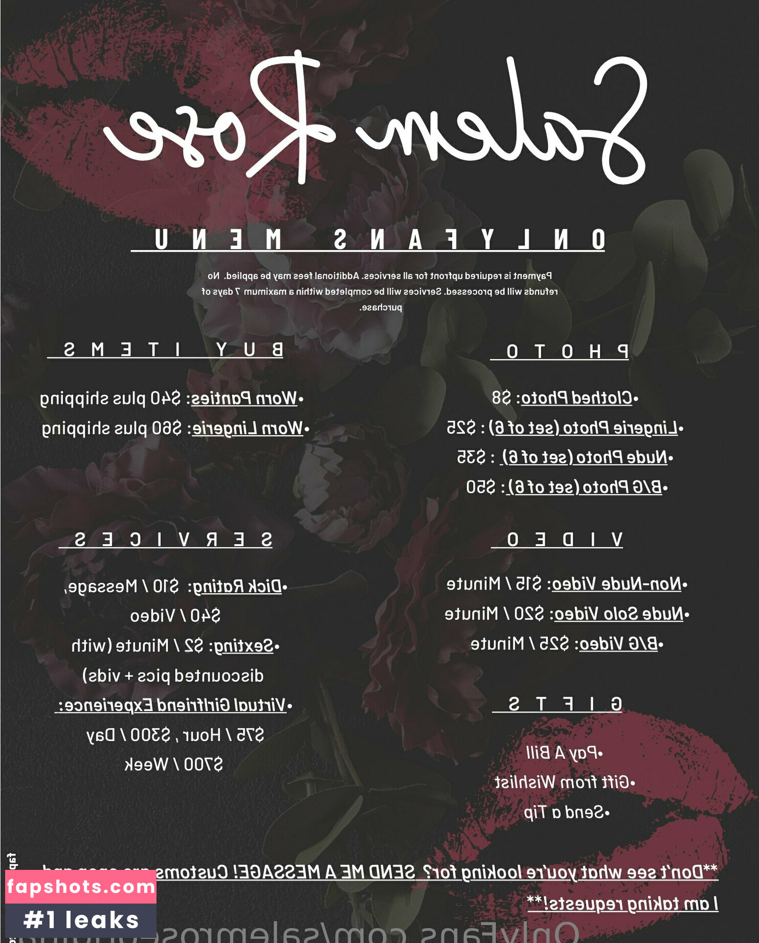 SalemRoseOriginal Filtración Desnuda OnlyFans Foto #23 - Fapshots