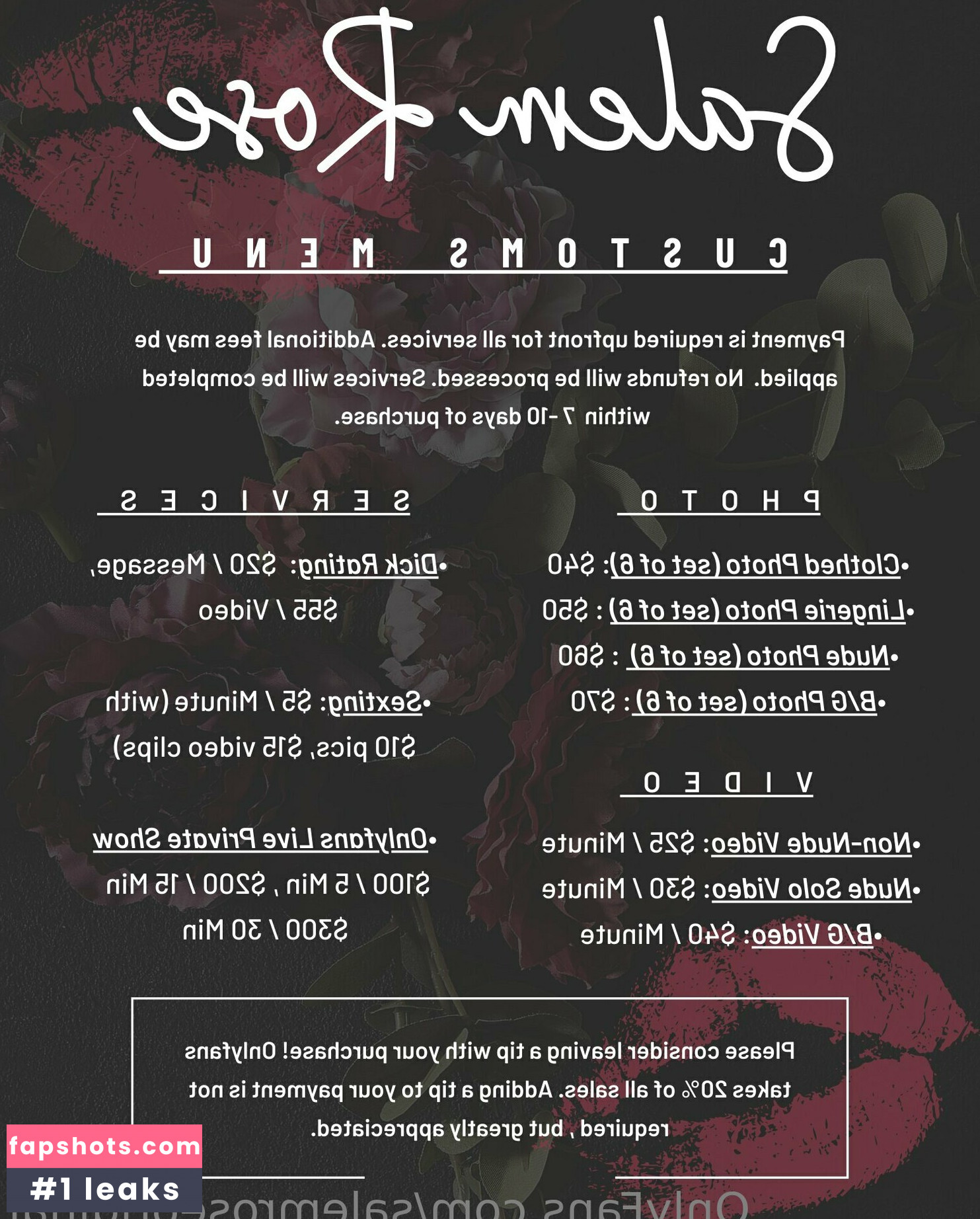 SalemRoseOriginal Filtración Desnuda OnlyFans Foto #32 - Fapshots