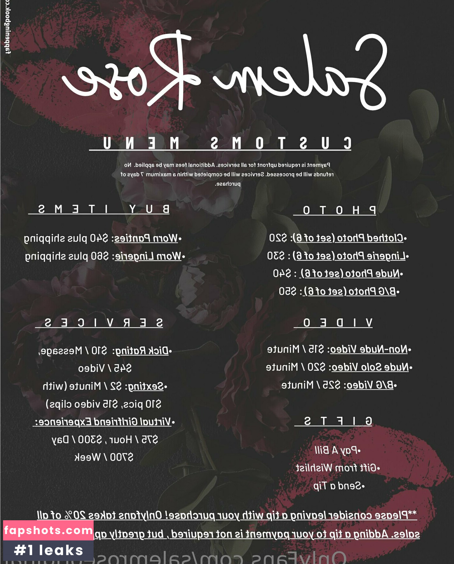 SalemRoseOriginal Filtración Desnuda OnlyFans Foto #42 - Fapshots