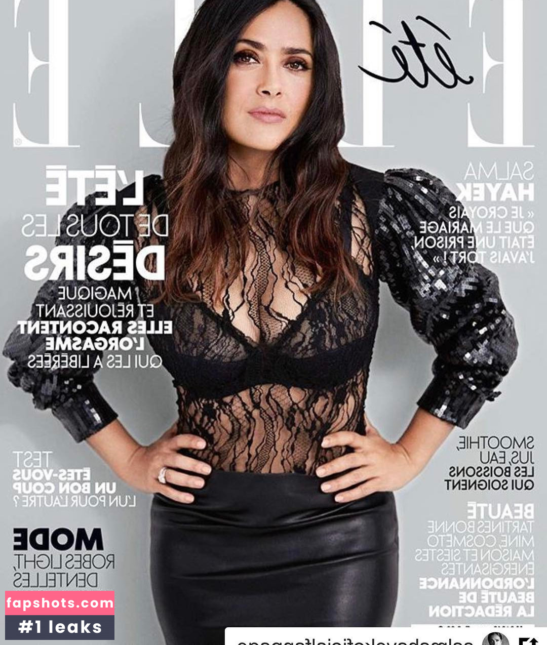 Salma Hayek Nude Leaks OnlyFans Photos #616 - LeakJerk