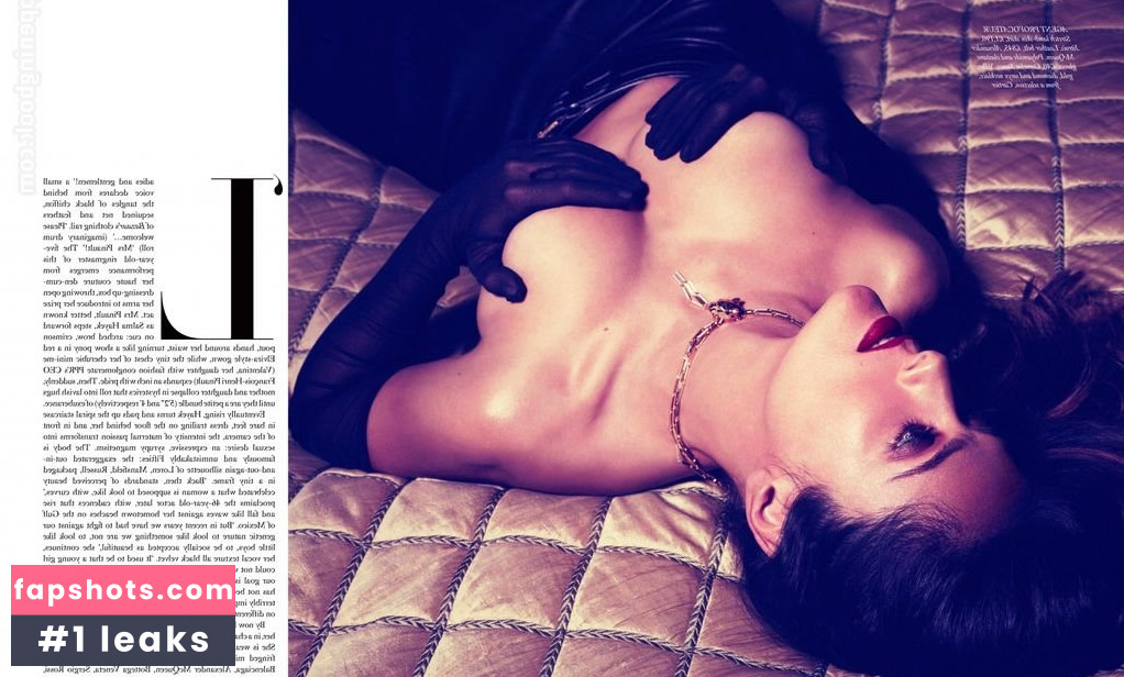 Salma Hayek Nude Leaks OnlyFans Photos #869 - LeakJerk