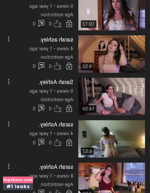 Sarah Ashley V Nude Leaks OnlyFans - Fapshots