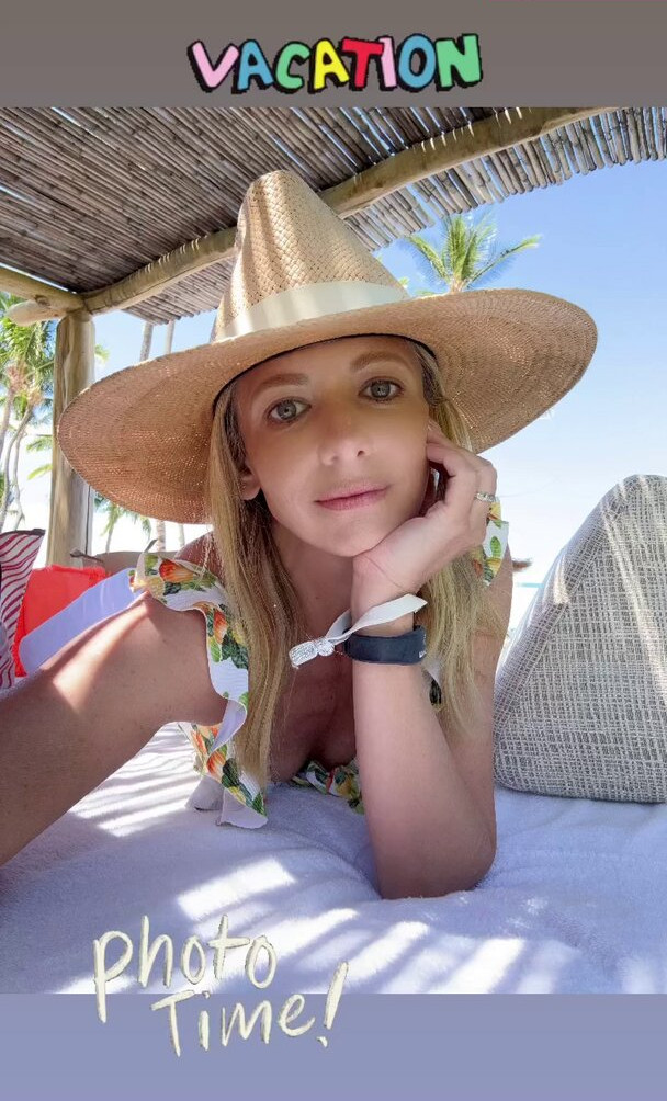 sarah-michelle-gellar Nahé úniky fotek pouze od fanoušků #348 - Fapshots