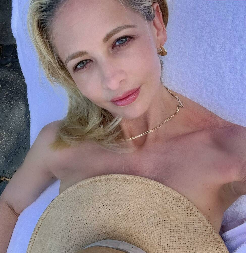 sarah-michelle-gellar Nahé úniky fotek pouze od fanoušků #359 - Fapshots