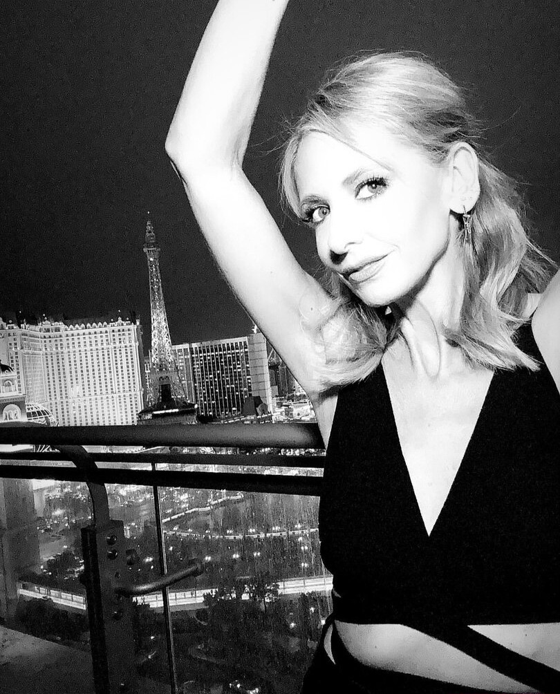 sarah-michelle-gellar Nahé úniky fotek pouze od fanoušků #382 - Fapshots