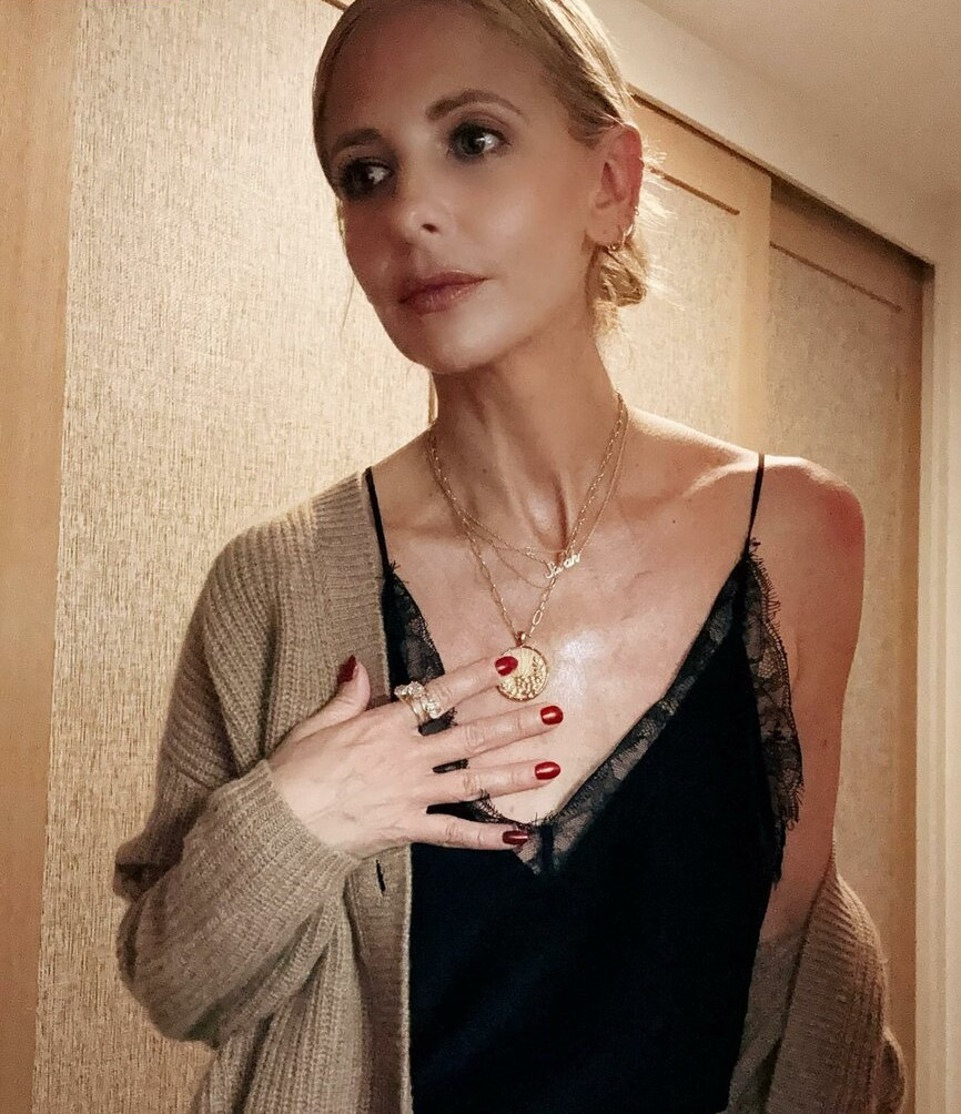 sarah-michelle-gellar Nahé úniky fotek pouze od fanoušků #392 - Fapshots