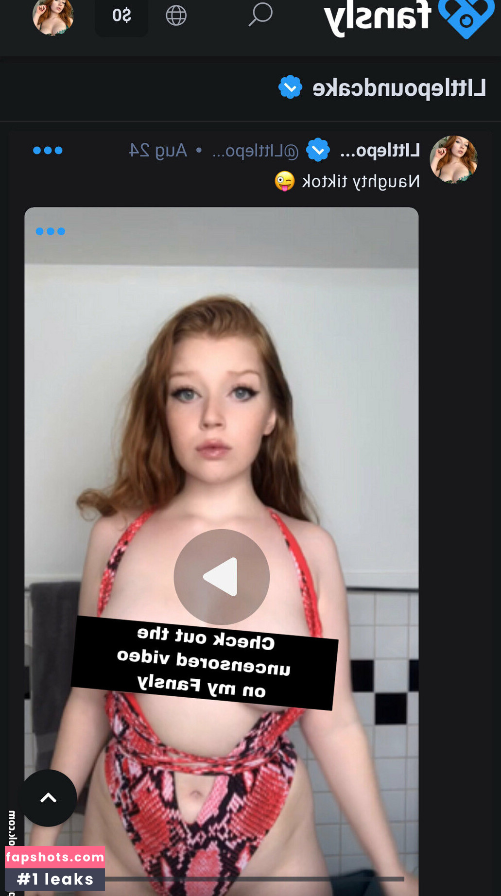 secretlittleredhead Nahé úniky fotek pouze od fanoušků #7 - Fapshots