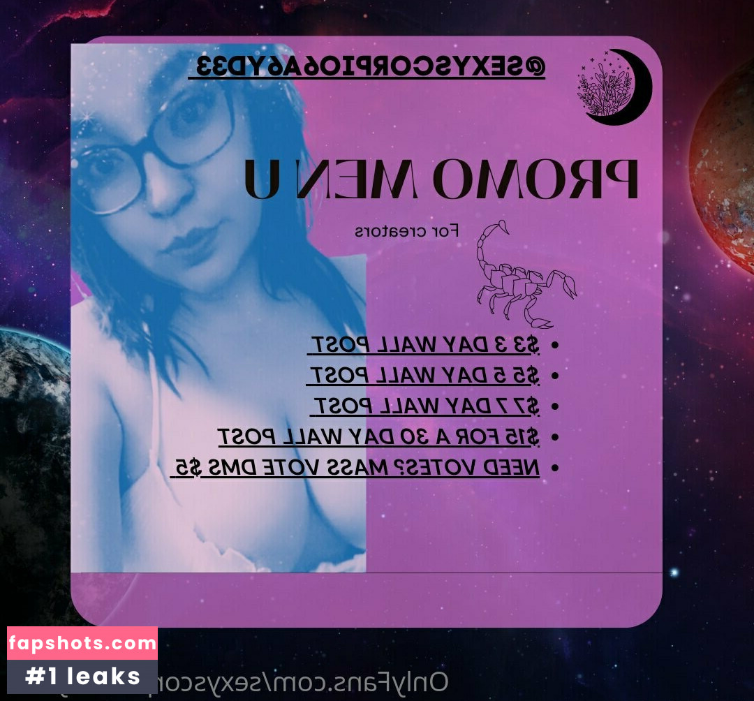 sexyscorpio6a6yd33 Filtración Desnuda OnlyFans Foto #10 - Fapshots