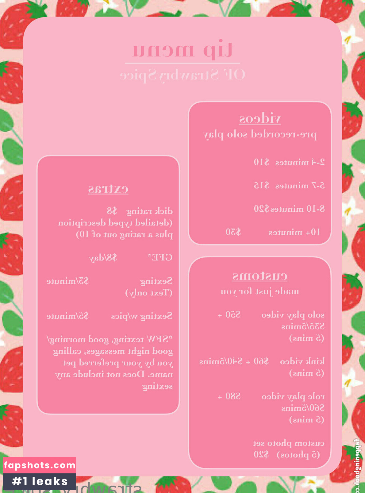 strawbryspice Filtración Desnuda OnlyFans Foto #14 - Fapshots