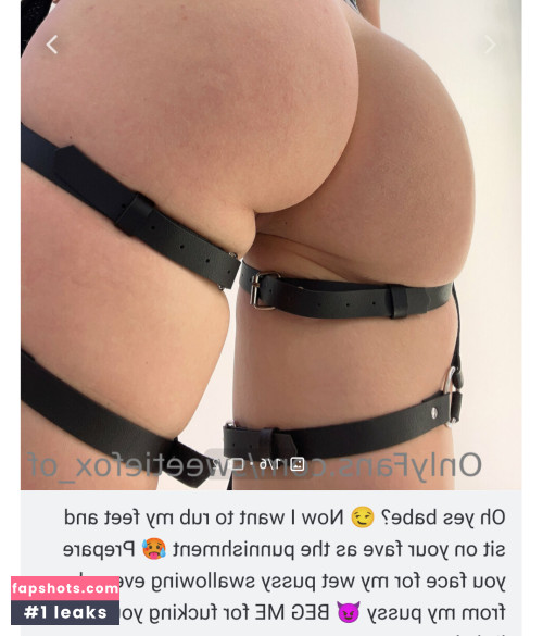 Sweetie Fox Nude Leaks OnlyFans Photos #2127 - LeakJerk