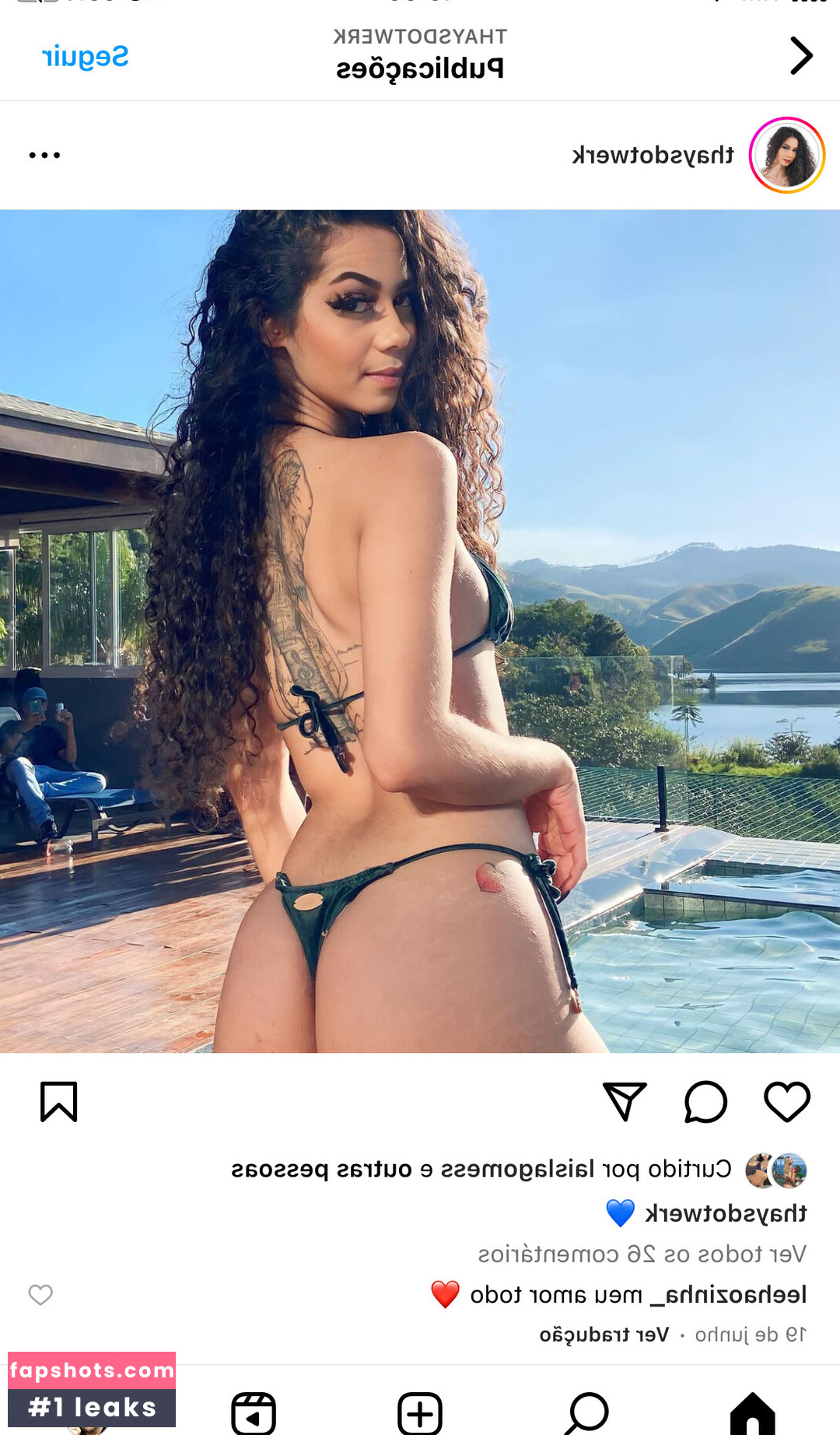 Thays Pesseguin Nahé úniky fotek pouze od fanoušků #3 - Fapshots