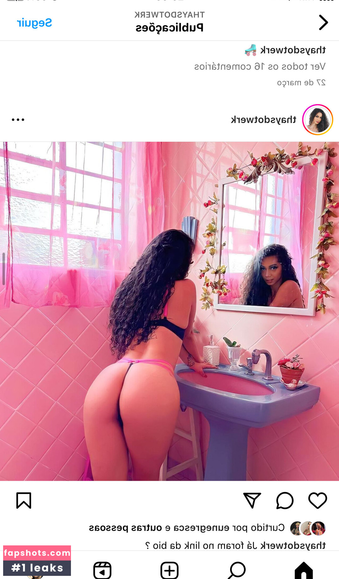 Thays Pesseguin Nahé úniky fotek pouze od fanoušků #6 - Fapshots