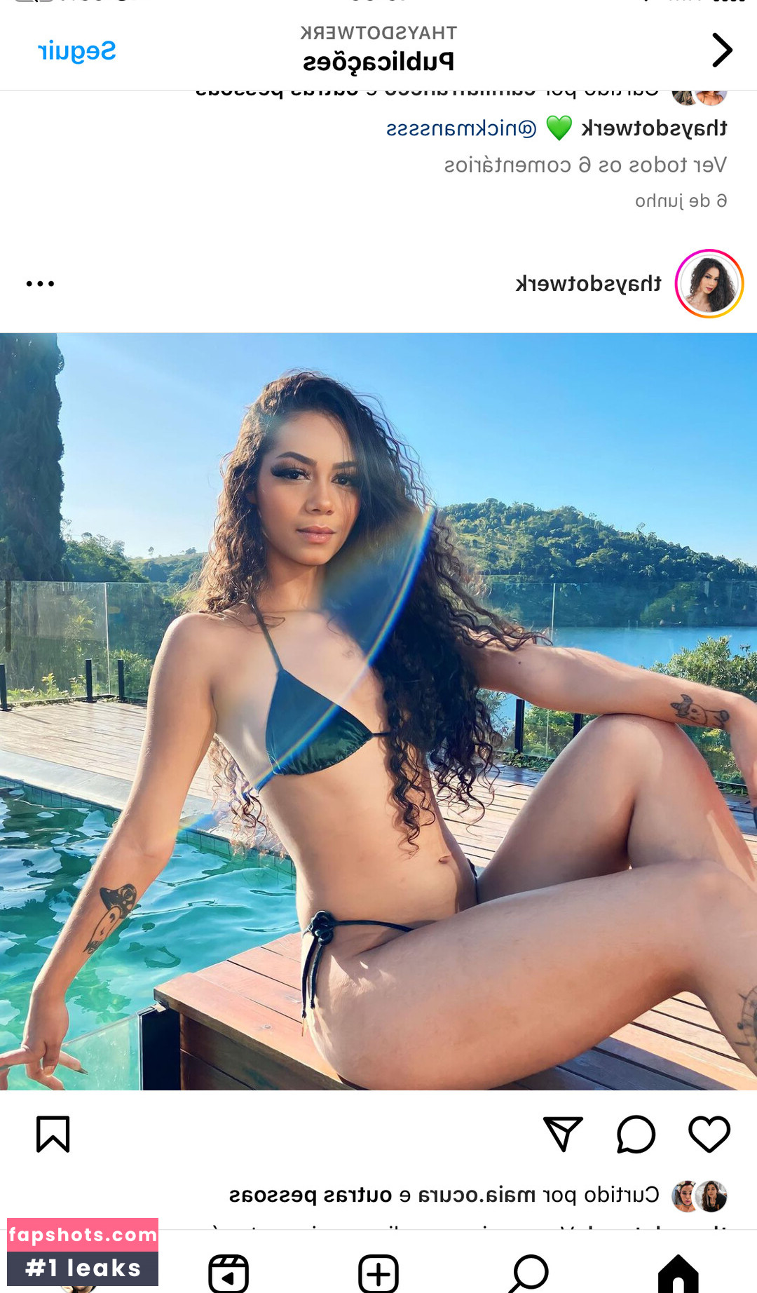 Thays Pesseguin Nahé úniky fotek pouze od fanoušků #8 - Fapshots