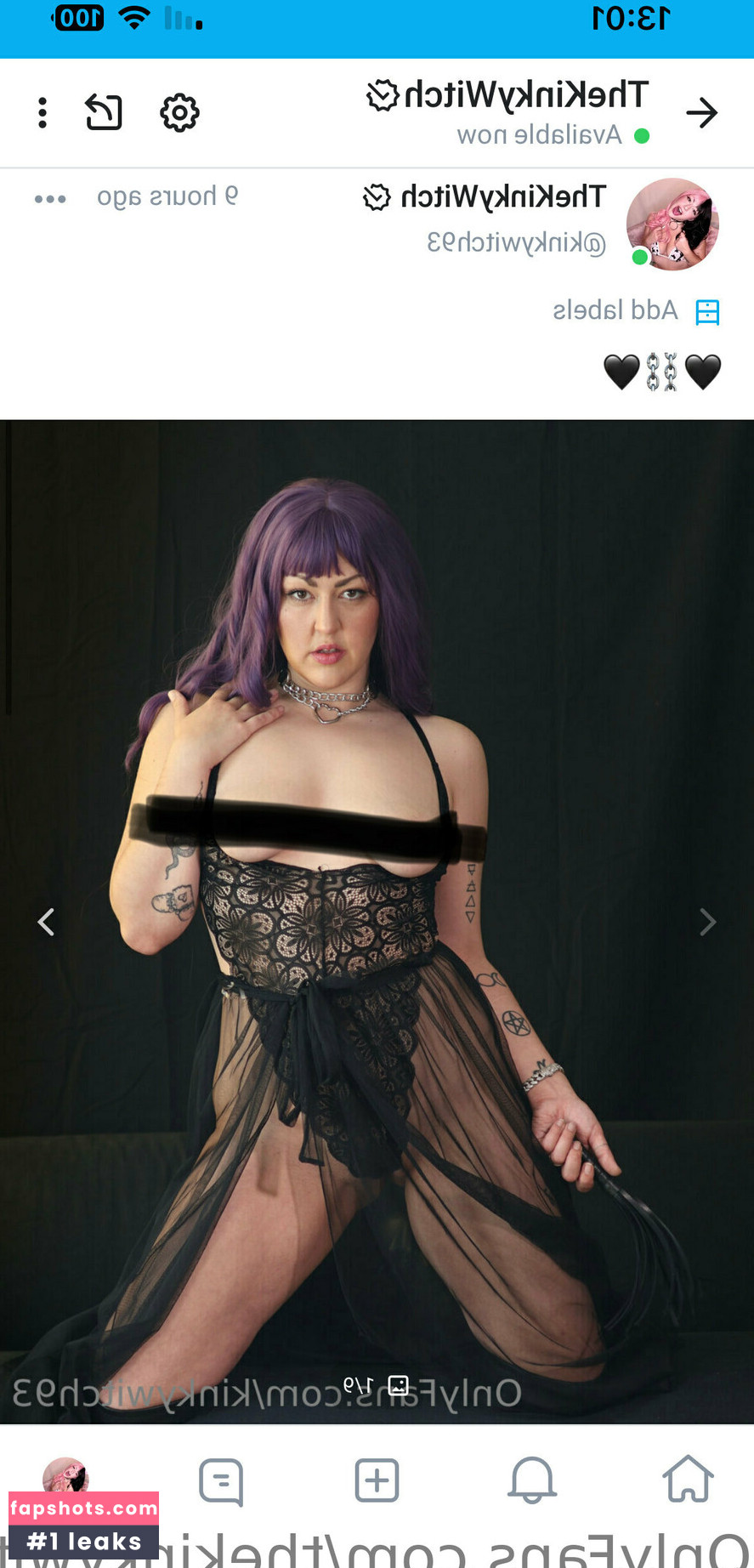 thekinkywitch93 Nahé úniky fotek pouze od fanoušků #29 - Fapshots