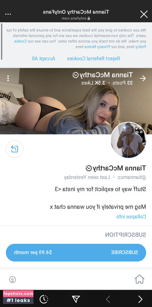 Tiana mccarthy Nude Leaks OnlyFans - Fapshots
