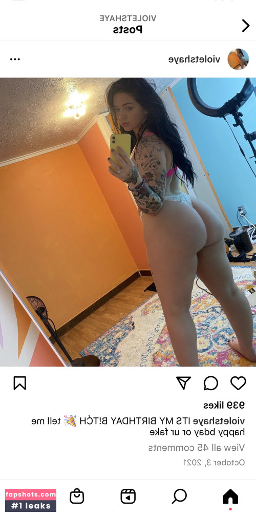 violetshaye Nude Leaks OnlyFans - Fapshots