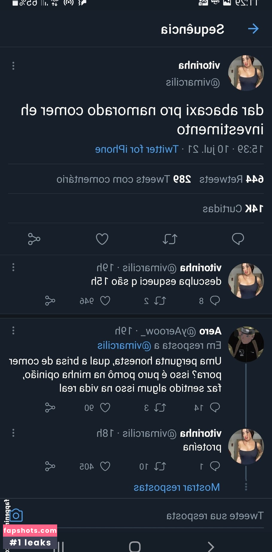 Vitoria Marcilio Nahé úniky fotek pouze od fanoušků #47 - Fapshots