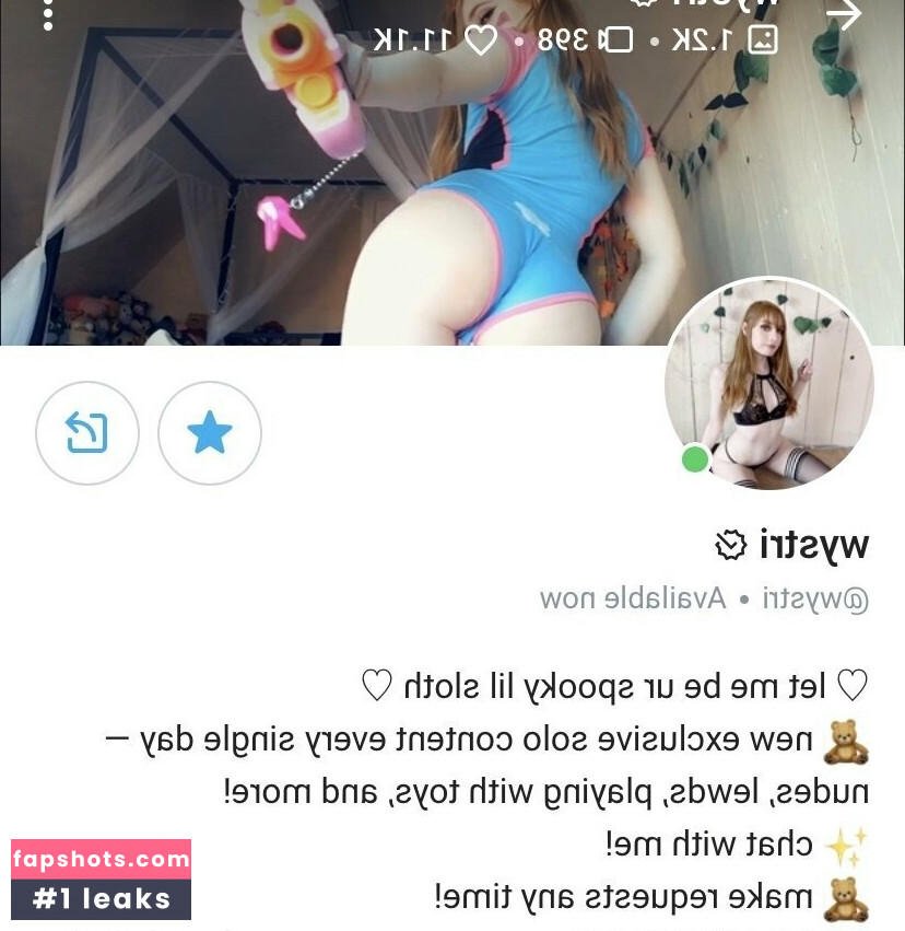 wystrifree Filtración Desnuda OnlyFans Foto #19 - Fapshots