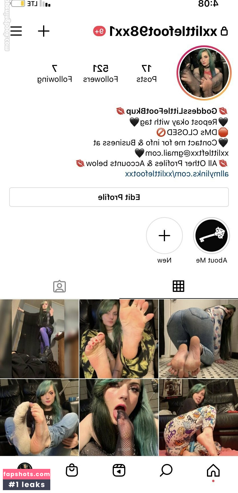 xxlittlefootxx1 Nahé úniky fotek pouze od fanoušků #21 - Fapshots